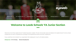 Desktop Screenshot of leedsschoolsfa.co.uk